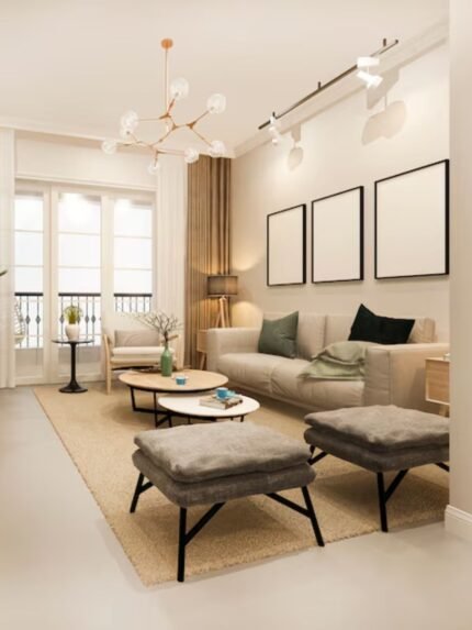 29'X30' North Facing 2BHK floor plan